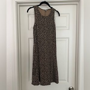 Old Navy animal print dress